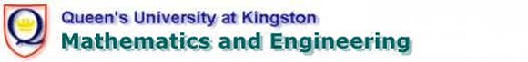 Queen's Math & Stats Masthead